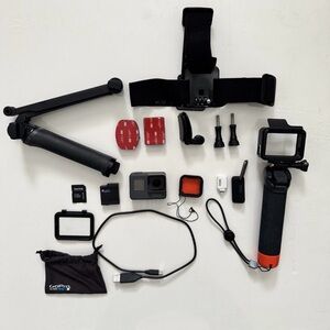 GoPro HERO5 Black Waterproof 4K Action Sports Camera With Accessories